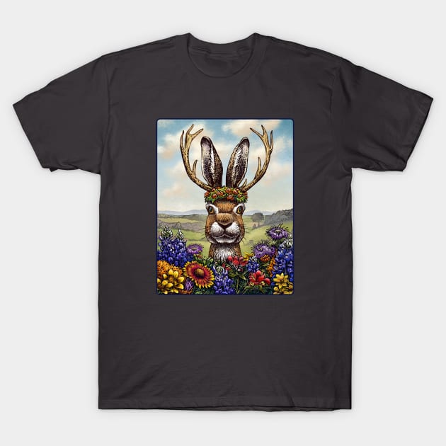 Ladybird's Jackalope T-Shirt by ChetArt